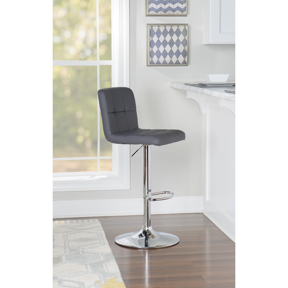 Clayton Barstool Grey
