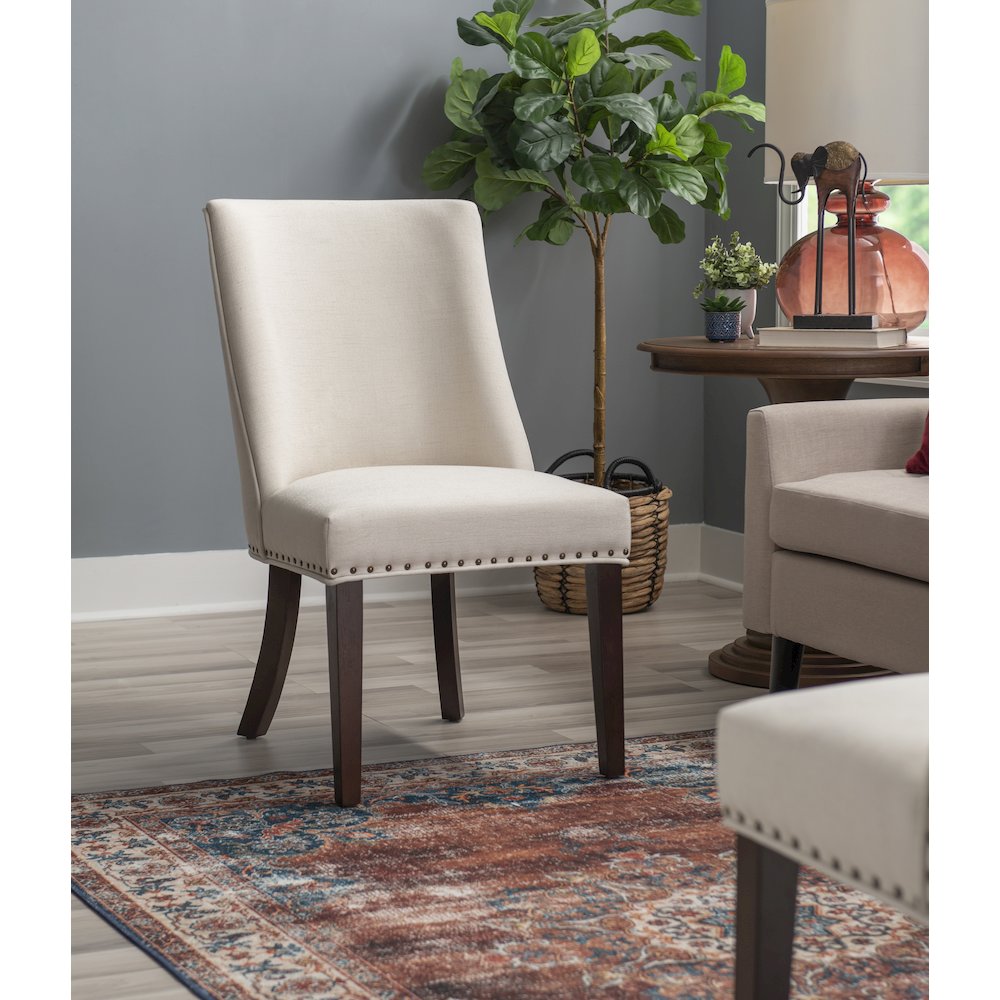 Adler Dining Chair Espresso Natural, Set of 2