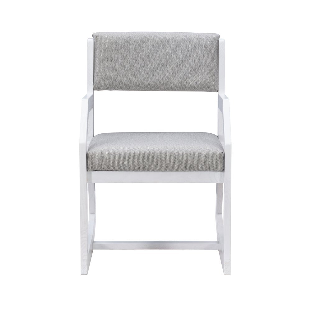 Robin 2 Position Sled Base Chair White