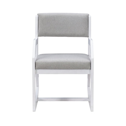 Robin 2 Position Sled Base Chair White