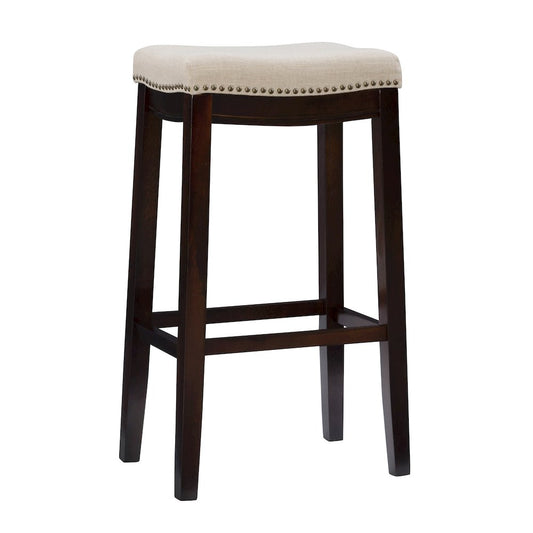 Claridge Linen Bar Stool