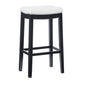 Claridge White Pu Barstool