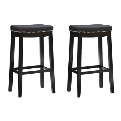 Claridge 2 Pk Black Bar Stool