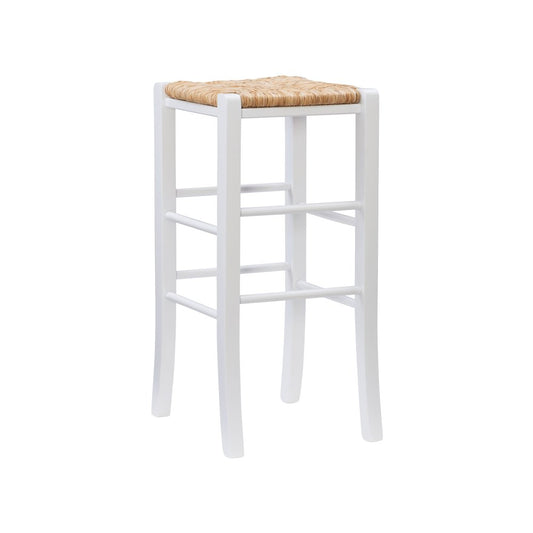 Gianna Backless Barstool White Set Of 2