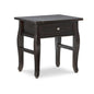 Rio Grande One-Drawer End Table, Espresso