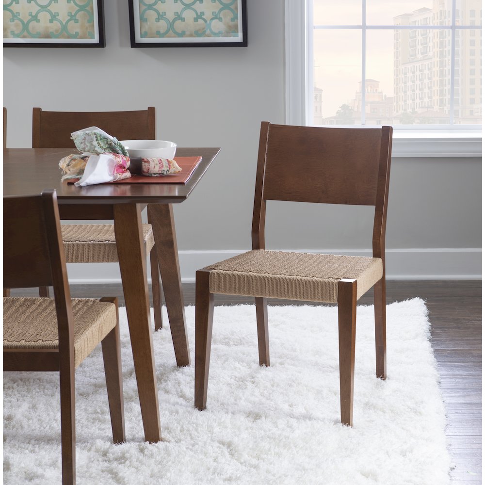 Cadence Dining Chair Brown Set Of 2