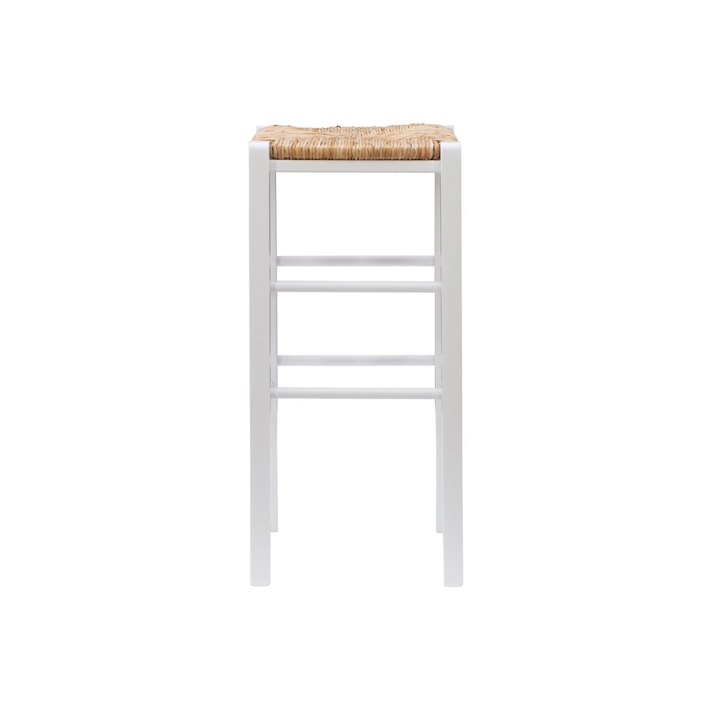 Gianna Backless Barstool White Set Of 2