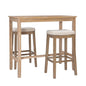 Claridge 3Pc Bar Set Natural