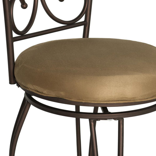 Gathered Back Bar Stool 30