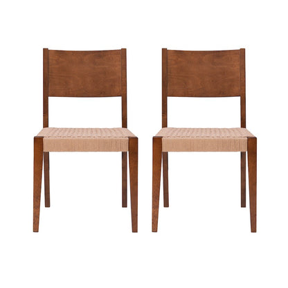 Cadence Dining Chair Brown Set Of 2