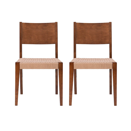 Cadence Dining Chair Brown Set Of 2