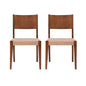 Cadence Dining Chair Brown Set Of 2