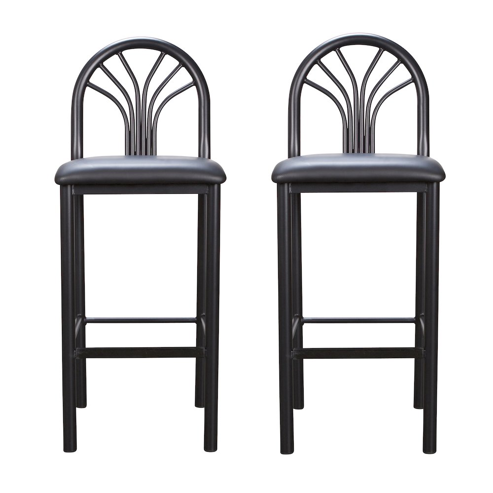 Thayer Barstool Black Set Of 2