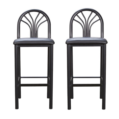 Thayer Barstool Black Set Of 2