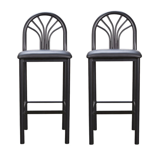 Thayer Barstool Black Set Of 2