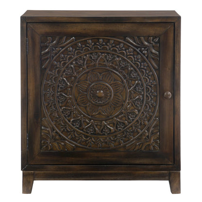 Grace Accent Cabinet Dark Brown