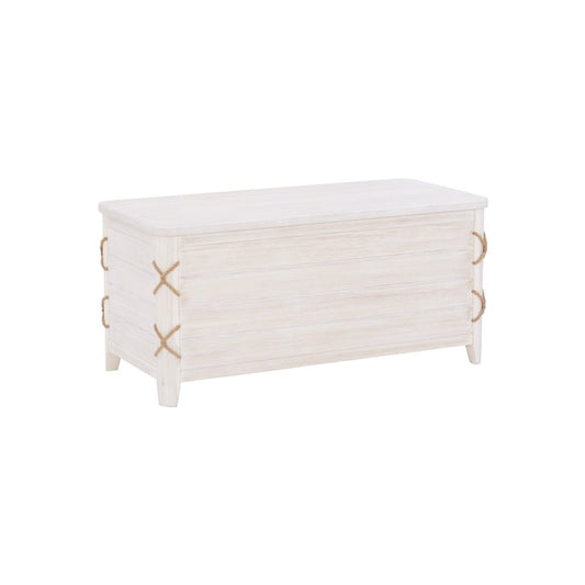Brosnan Rope Cedar Chest White