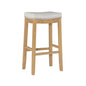 Claridge  Linen Striped Bar Stool