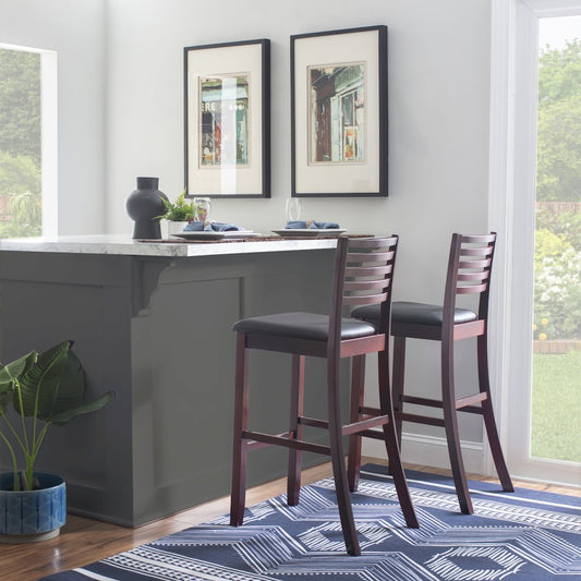 Triena 30 In Ladder Bar Stool