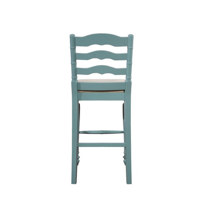 Marino 30 In Antique Blue Bar Stool