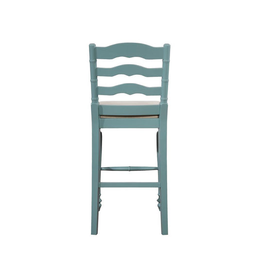 Marino 30 In Antique Blue Bar Stool