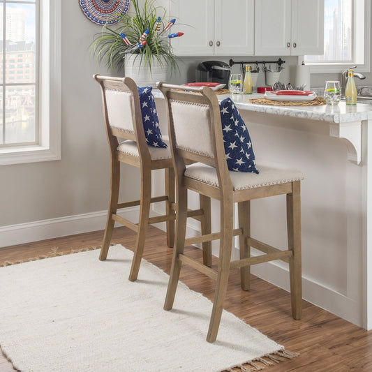 Emmy 30 In Natural Bar Stool
