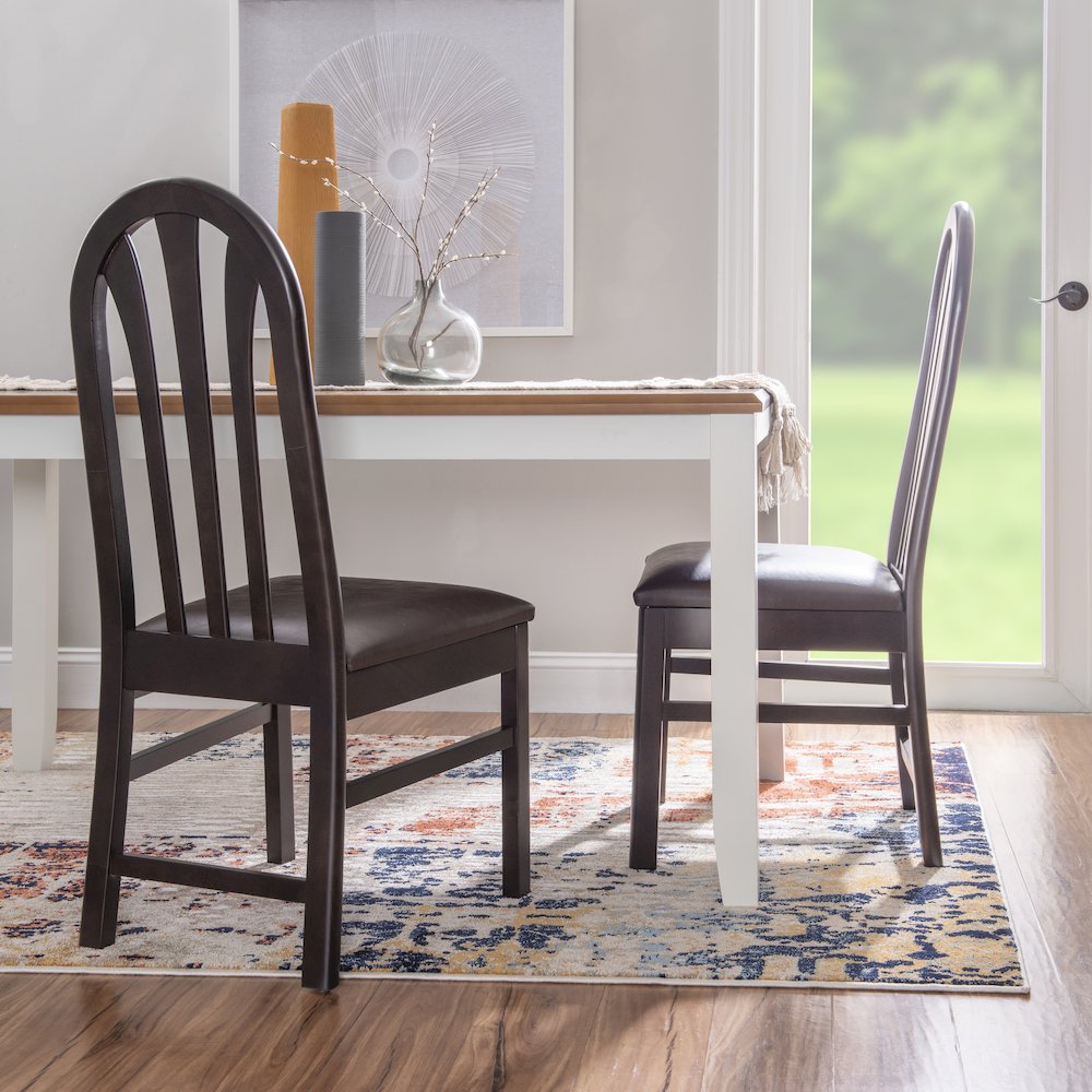 Jesper Side Chair Brown Set Of 2