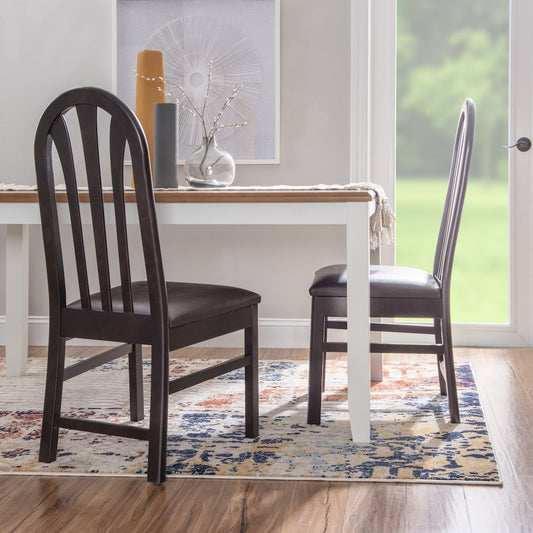 Jesper Side Chair Brown Set Of 2