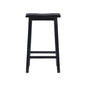 Antique Black with Sand Through Terra Cotta Bar Stool