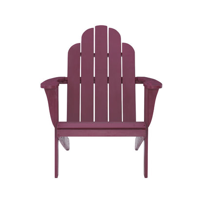 Red Adirondack Chair