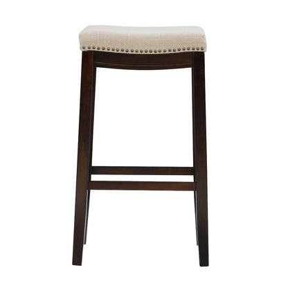 Claridge Linen Bar Stool