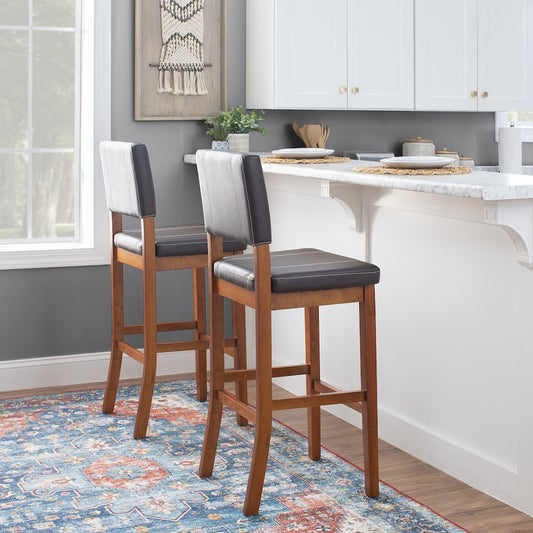 Milano Bar Stool Brown 30