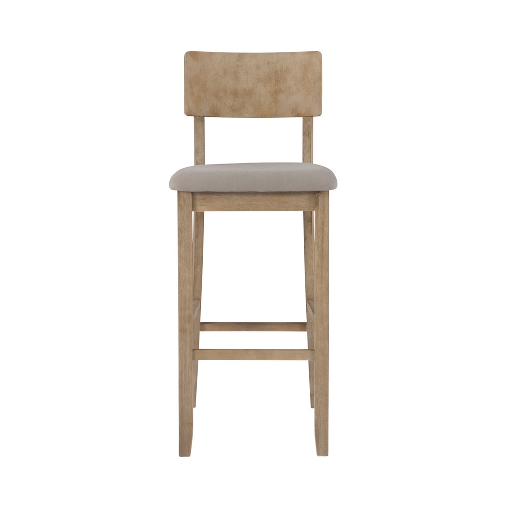Jordan 30 In Gray Wash Bar Stool