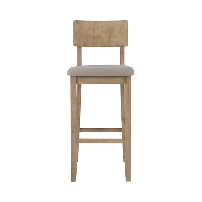 Jordan 30 In Gray Wash Bar Stool