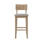 Jordan 30 In Gray Wash Bar Stool