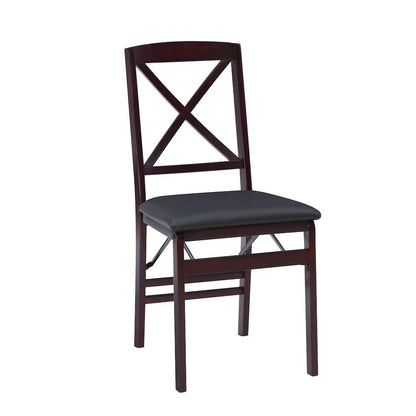 Triena 18 In X Back Folding Chair - Set Of Two
