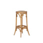 Rae Rattan Seat Backless Bar Stool