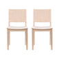Devin Side Chair Unfinished- Set Of Two