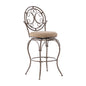 Big and Tall Scroll Circle Back Barstool