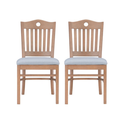 Tarleton Upholstered Chair Natural Set Of 2