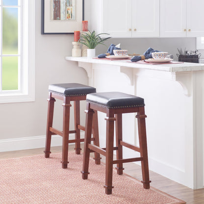 Kennedy Backless Pu Bar Stool