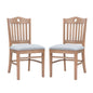 Tarleton Upholstered Chair Natural Set Of 2