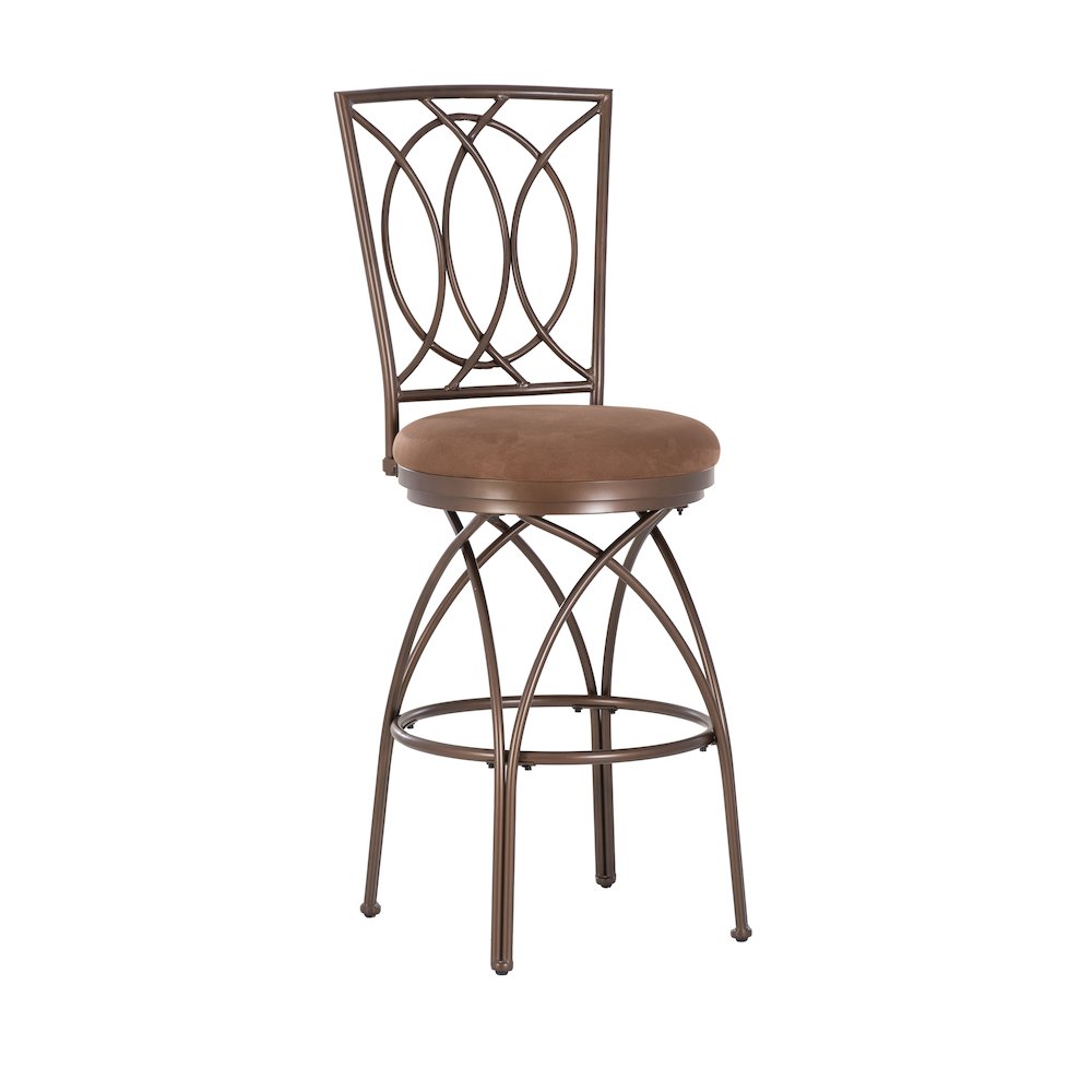Big and Tall Metal Crossed Legs Bar Stool