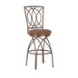 Big and Tall Metal Crossed Legs Bar Stool