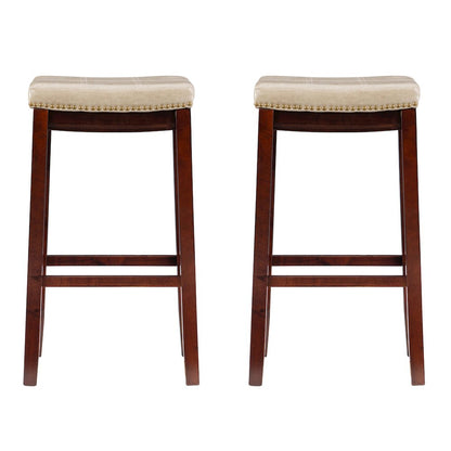 Claridge 2 Pk Beige Bar Stool