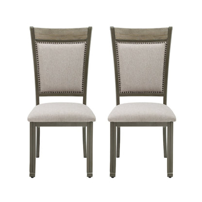 Franklin Dining Side Chair Pewter 2 Pack