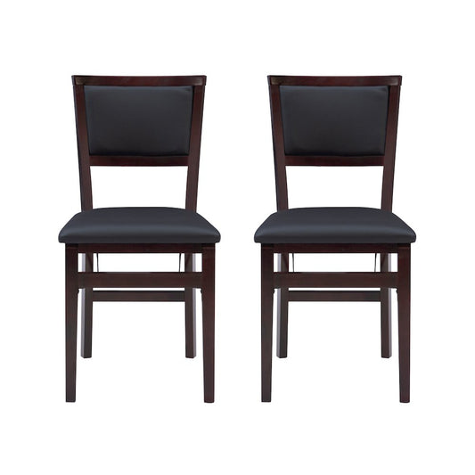 Kiera 18 In Pad Back Folding Chair - Set Of Two