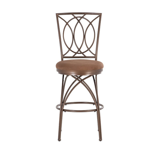Big and Tall Metal Crossed Legs Bar Stool