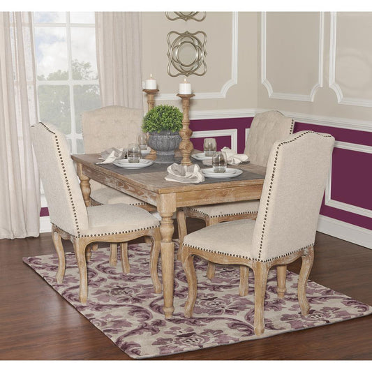 Avalon Light Natural Brown Rectangle Table