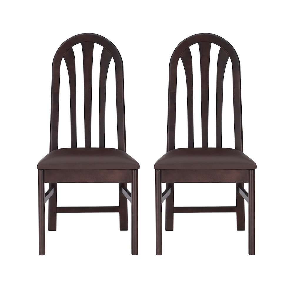 Jesper Side Chair Brown Set Of 2